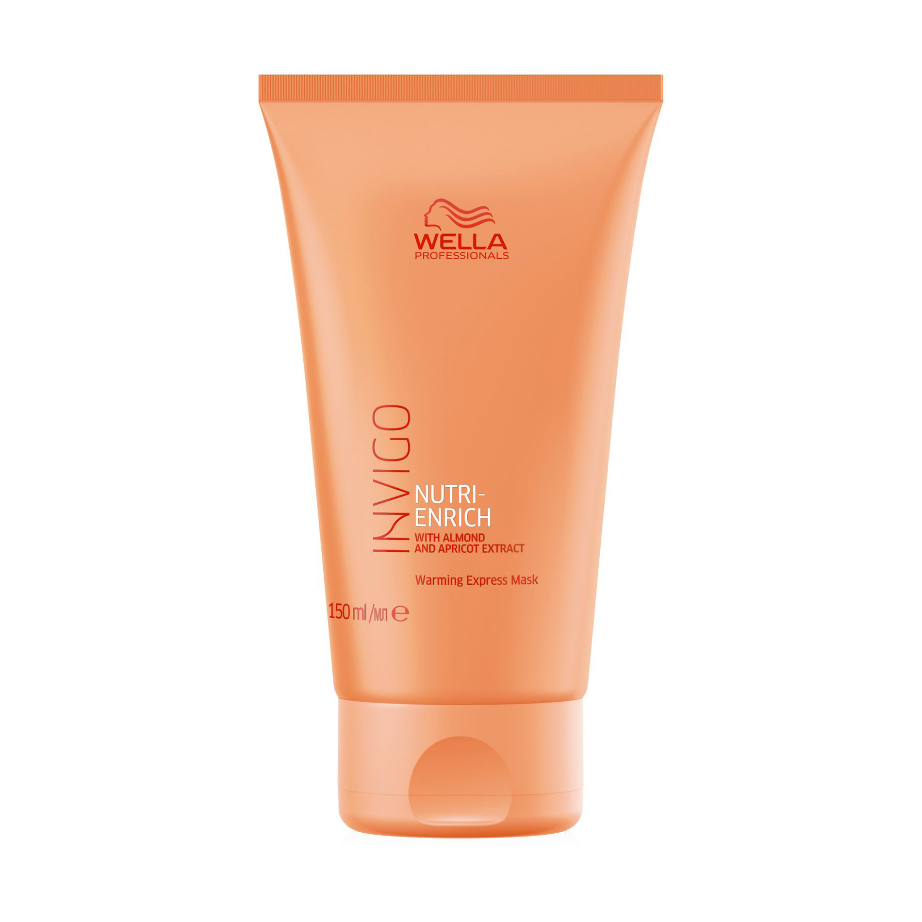 Маска для волосся Wella Professionals Invigo Nutri-Enrich термоактивна, з екстрактом мигдалю та абрикоса, 150 мл
